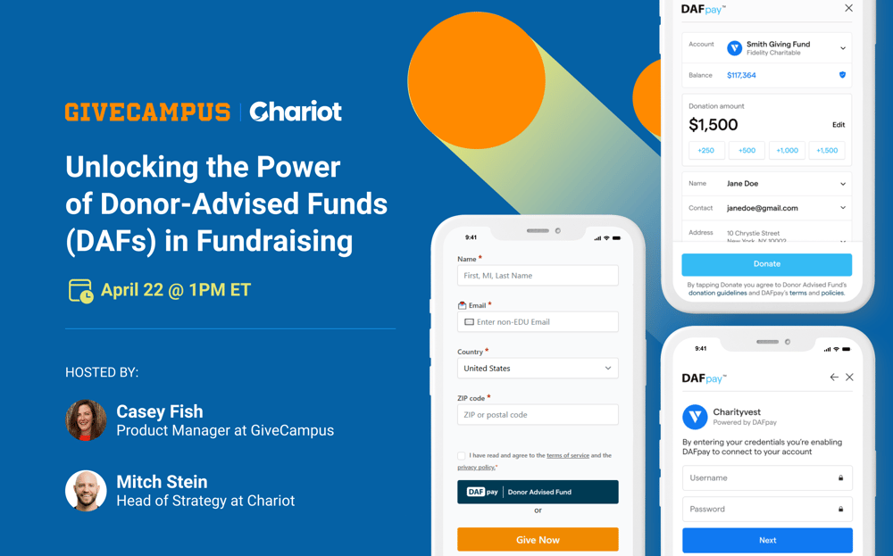 DAFpay with Chariot + GiveCampus | GiveCampus