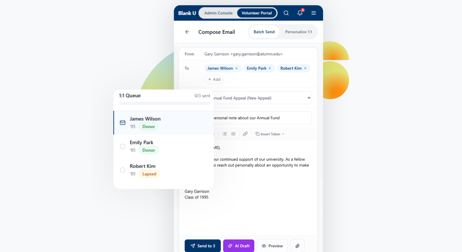 VM Feature 2 – Personalized, approved messaging